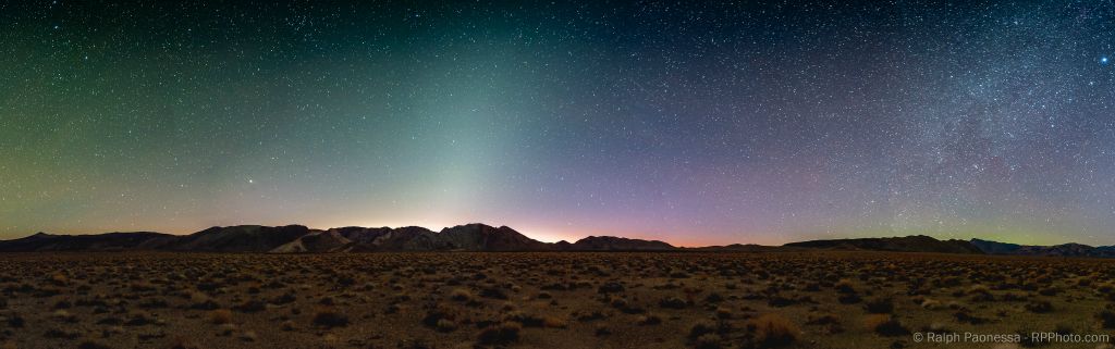 Zodiacal Light before Sunrise