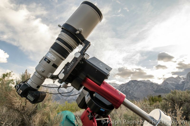 A 500mm Lens on an Equatorial Mount