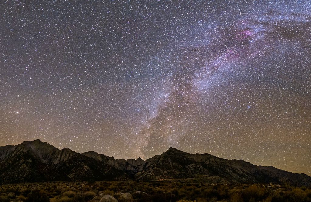 Milky Way over Mt. Whitney