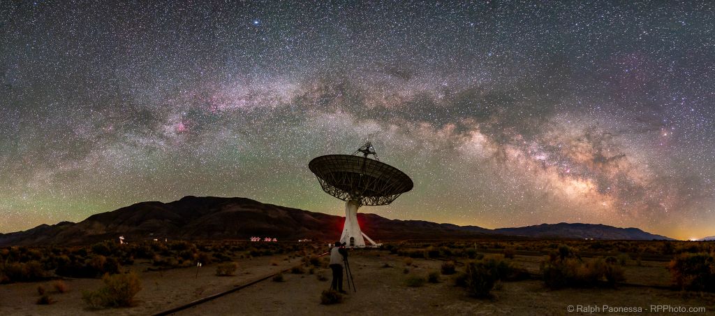 Milky Way over OVRO